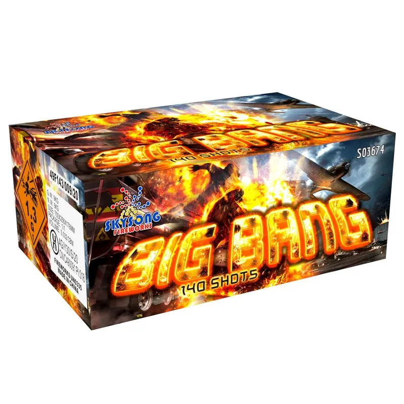 S03674 Big Bang 140Shots Compound Fireworks