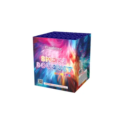 25Shots Smoke Bouquet Red/Green/Blue/Purple/Yellow/Orange/Pink