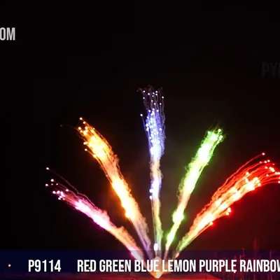 100Shots S Cake Red green blue lemon purple rainbow bouquet