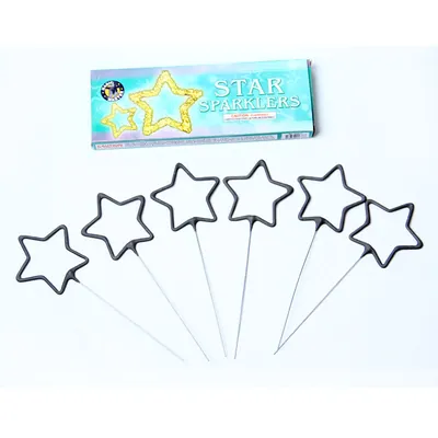 Star Sparklers 10"